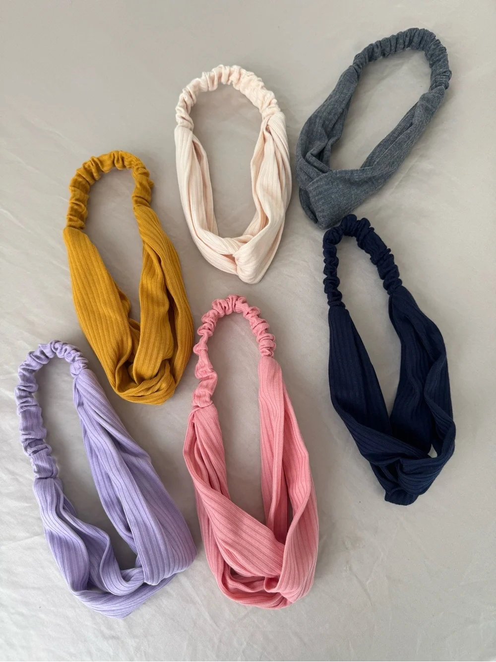 Kids Stretchy Knotted Headbands - Multi Color Pack